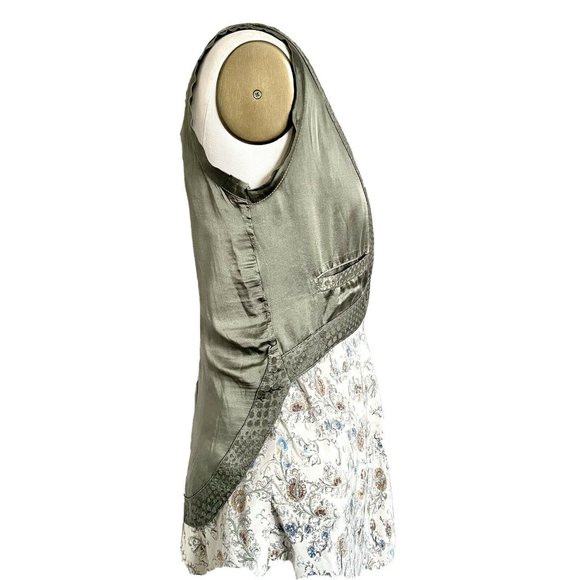 Crossley Italy Silk Hi-Lo Fishtail Vest - XS/S - Picture 6 of 10